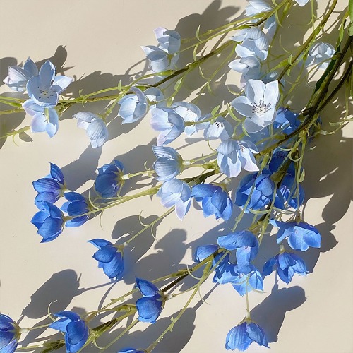블루 방울꽃 조화 2colors